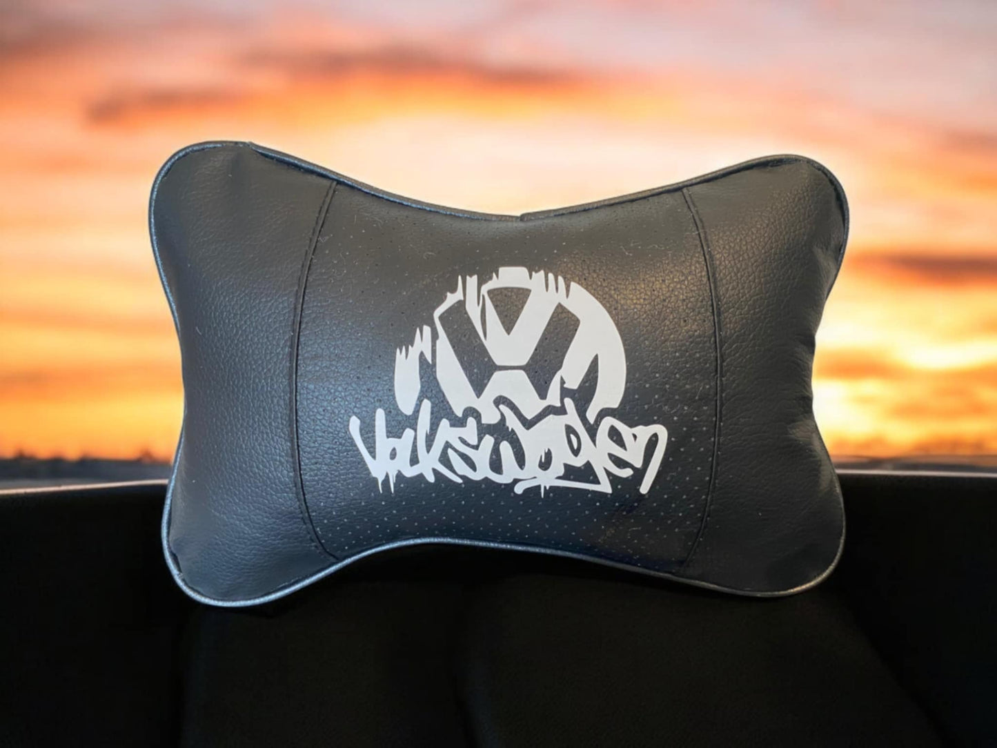 Graffiti VW Volkswagen Headrest Neck Cushions (singles, pairs and sets of three)