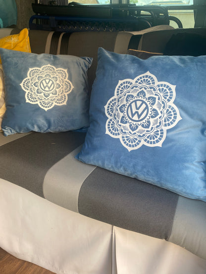 VW Mandela Velvet Touch Cushions x2