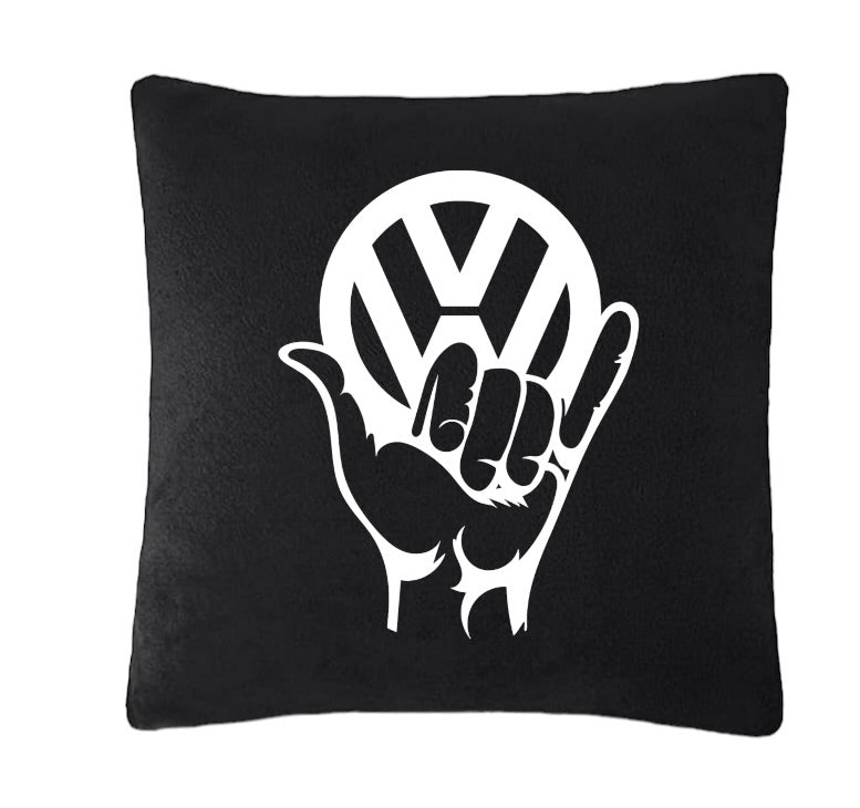 VW Wave Velvet Cushions x2