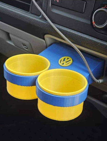 VW T6 Double Cupholder