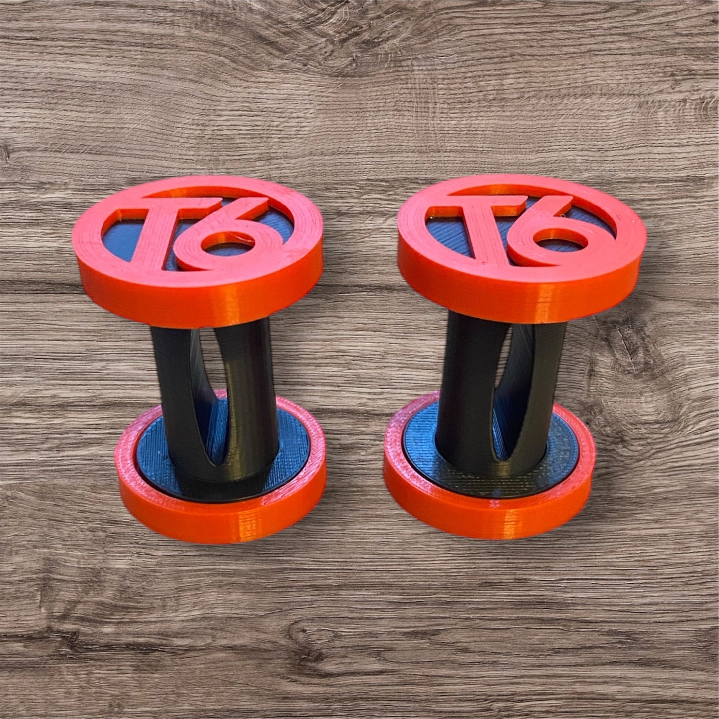 VW Volkswagen (T6 Logo) Pop Top Strap Spools - Pair