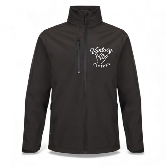 Vantasy Clothes Fleece-Lined Softshell Jackets