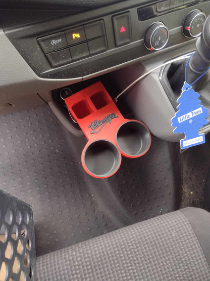 VW T6.1 Double Cupholder