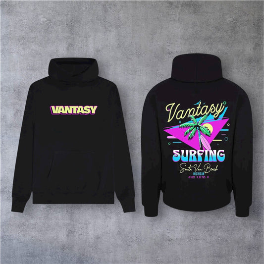Santa Van Beach Hoodie