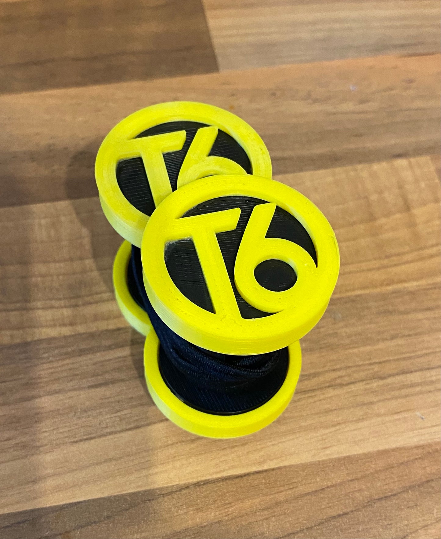 VW Volkswagen (T6 Logo) Pop Top Strap Spools - Pair