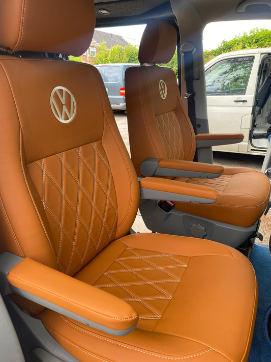 Vantasy Reupholstered T5/T6 Seats (Single and Double) *PREORDER*