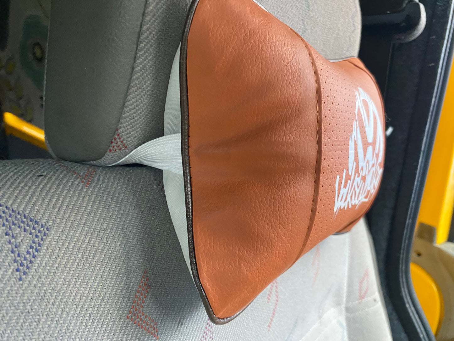 VW Volkswagen Headrest Neck Cushions (Single Pillow)