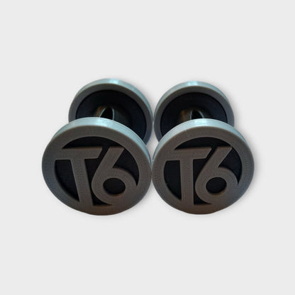 VW Volkswagen (T6 Logo) Pop Top Strap Spools - Pair