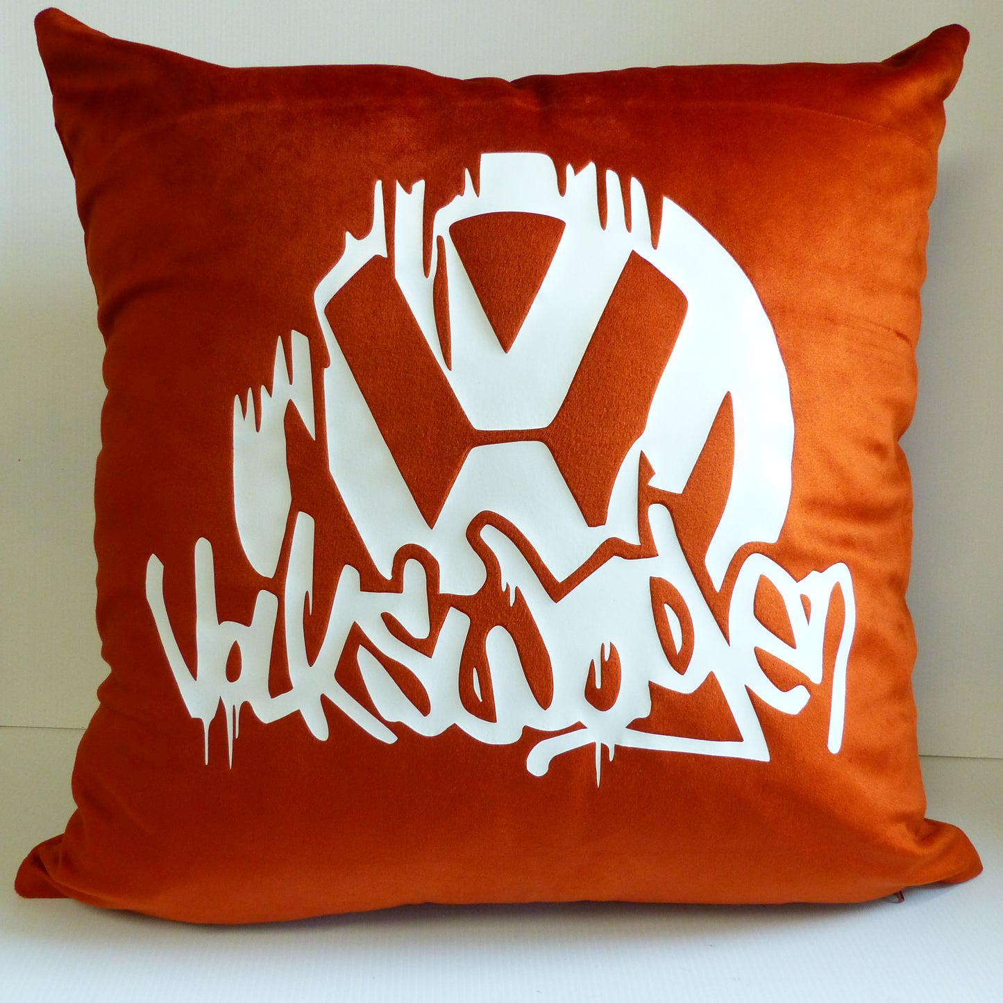 VW Graffiti Velvet Cushions x2