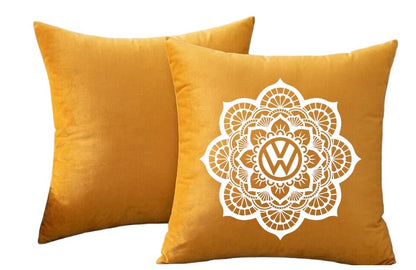 VW Mandela Velvet Touch Cushions x2