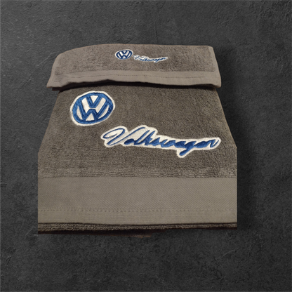 Embroidered VW towel set