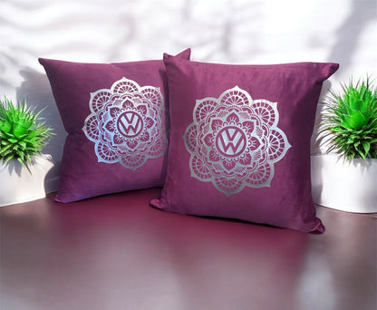 VW Mandela Velvet Touch Cushions x2