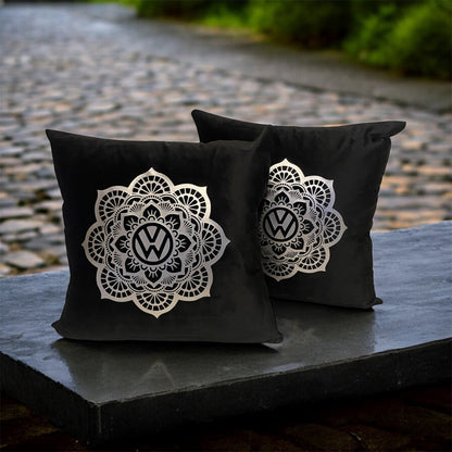 VW Mandela Velvet Touch Cushions x2
