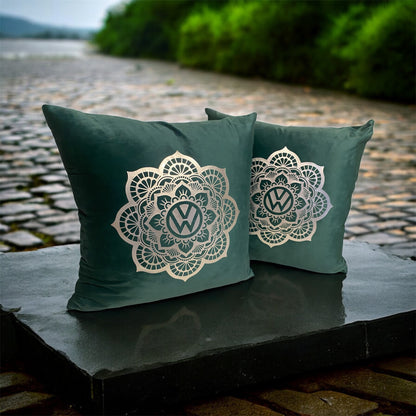 VW Mandela Velvet Touch Cushions x2