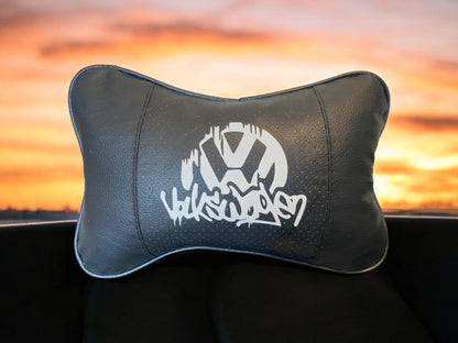 VW Volkswagen Headrest Neck Cushions X2