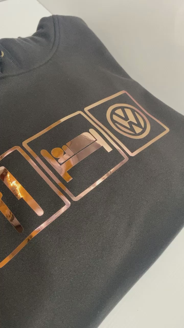 Eat sleep on sale vw t shirt