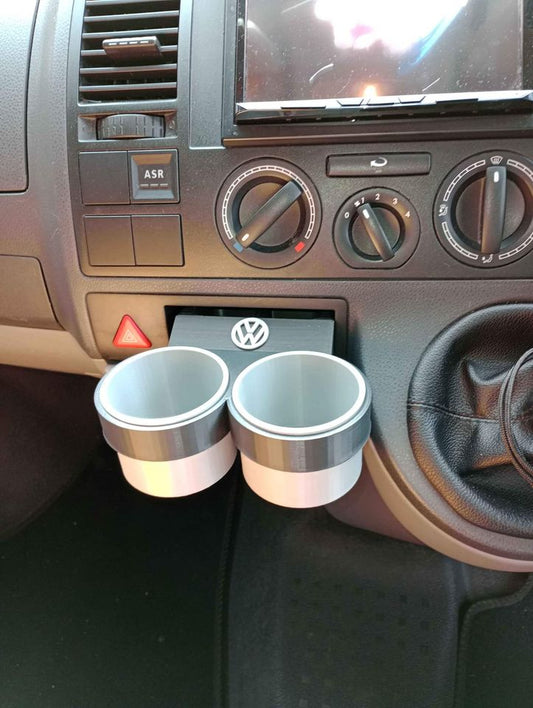 VW T5 Double Cupholder